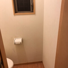 トイレ/DIY/リフォーム 家の、トイレ🚽の、壁紙やってみた〜〜❣️…(3枚目)