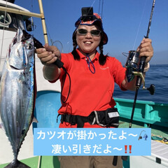 「今年の釣りも楽しかった〜🙋‍♀️

念願…」(3枚目)