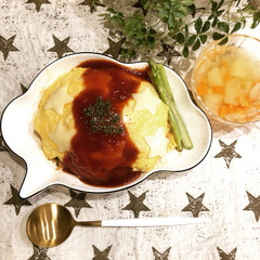 手料理/晩御飯/オムライス/雑貨/ダイソー/住まい/... 今日の晩御飯は子供達のリクエストでオムラ…