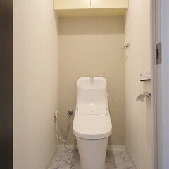 トイレ トイレは白で統一。(1枚目)