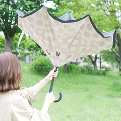 雨の日ドライブ/車内/梅雨/雨の日/便利/レイングッズ/... 雨に咲く画期的な二重傘

花のつぼみのよ…(1枚目)