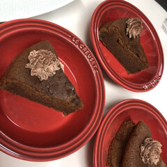 チョコレートケーキ/ホームメイド/バレンタイン2020 バレンタインは、チョコレートケーキを焼き…(6枚目)