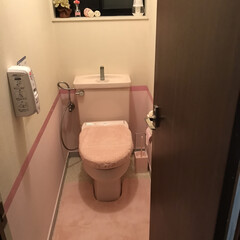 トイレ/DIY/リフォーム/お片付け/令和元年フォト投稿キャンペーン ゴールデンウィークにお友達の家のリビング…(1枚目)