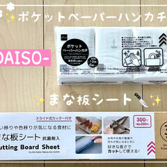 暮らし/100均/100均グッズ/最近買った100均グッズ/100均同好会/使い捨て/... ダイソーで素敵なものゲット😊❣️
②③…
