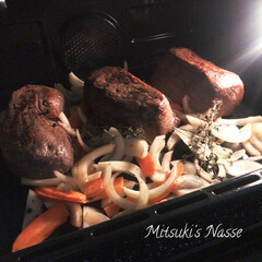 Mitsuki's Nasse/ローストビーフ/LIMIAな暮らし/リミアな暮らし/おうちごはん/簡単レシピ/... パーティーのメインにローストビーフを焼き…