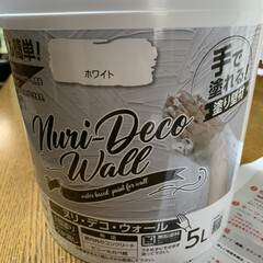 Nuri-Deco-Wall （ヌリ・デコ・ウォール） | アサヒペン(ペンキ、塗料)を使ったクチコミ「モニター当選💕
わぁーいまたまた当たりま…」(1枚目)