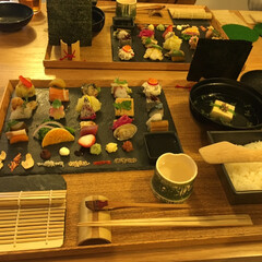 ランチ#京都#お寿司/おでかけ/暮らし 手巻き寿司を食べに、京都へ、今なら予約が…(1枚目)