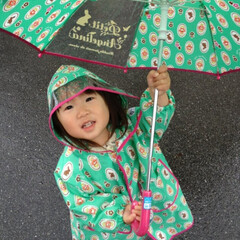 傘/レインコート/雨季ウキフォト投稿キャンペーン お気に入りのレインコートと傘が使いたくて…(1枚目)
