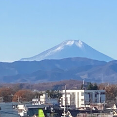 瑞穂町/富士山 昨日の富士山‼️今日も綺麗に違いない‼️(1枚目)