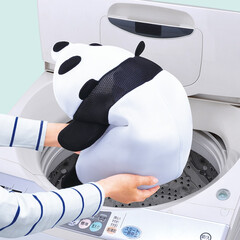 雑貨/生活雑貨/パンダ/生活の知恵/暮らしの知恵/便利グッズ/... クッション&収納袋&洗濯ネットと一匹三役…