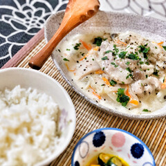 これからもよろしく/いつもありがとう/ごちそうさまでした/美味しいご飯/朝ごはん大好き/朝ごはん/... 今朝の嫁さんが作ってくれた朝ごはん。鶏と…