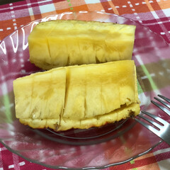 たまごサンド/テレビでみると食べたくなる/パンのトラ/台湾パイナップル スーパーで👀目がいって、今話題の台湾パイ…(3枚目)