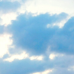 2023年3月22日/早春の夕空/早春の空/春の夕空/3月の空/春の空/... 雲が、モコモコ、ふわふわですね❗(4枚目)