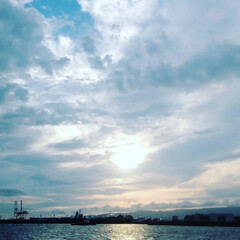 夕日の輝きに染まる/ダイヤモンドビューポイント ダイヤモンドビューポイント💎
大阪港にて…(1枚目)