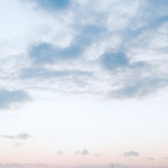 川の上の空/ローカル/自然/風景/空と雲と夕焼け/冬の　風景/... 日没の、空を、連写しまして、なにげに、投…(1枚目)