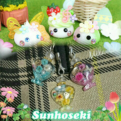 ハンドメイド レモン色の爽やかな香水瓶できました❤
…