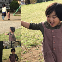 パワー/孫/公園 公園へ⛲️
鬼ごっこ👹かくれんぼと
ばあ…