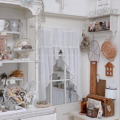 ナチュラルインテリア/ホワイトインテリア/シェルフ/家電収納/カッティングボード/DIY/... kitchenのあれこれぜーんぶDIY
…