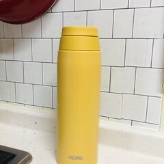 サーモス水筒/おすすめ/おすすめアイテム/サーモス/水筒/キッチン雑貨/... サーモスのキャリーループ水筒買いました。…(2枚目)