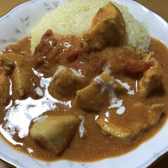 リピ間違いなし/バターチキンカレー/塩肉じゃが/レンチン/おうちごはん/簡単 作りましたよ〜👍
まずはバターチキンカ…
