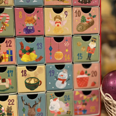 カルディ/アドベントカレンダー/クリスマス準備/クリスマス/部屋全体/ニトリ/... カルディのアドベントカレンダーは種類がた…(3枚目)