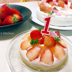 苺/ケーキ/誕生日ケーキ/手作りケーキ/平成最後の一枚/春のフォト投稿キャンペーン/... 次女の誕生日ケーキ

ベビーダノンで作り…(1枚目)