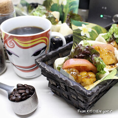 コーヒーのある暮らし/おうちロースタリー/おうちカフェ/コーヒー好きな人と繋がりたい/コロンビア🇨🇴ロングトーン/NE-BS2600/... 〈ぐっち夫婦レシピ〉やみつきハニーマスタ…