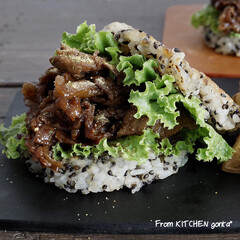 クックパッドアンバサダー2022/クックパッドレシピ/料理写真/料理記録/焼肉バーガー/焼肉ライスバーガー/... 絶対美味しい😍😍😍💕
焼肉ライスバーガー…
