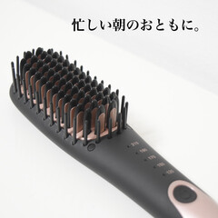 アゲツヤ/ヘアアイロン/アイロン/タイアップ/洗面所/セリア/... \アゲツヤの大人気商品ミニブラシアイロン…