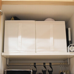 IKEA/IKEA収納/リビング棚/節約/無印良品/簡単 リビングに収納棚があるのは便利です。

…(1枚目)