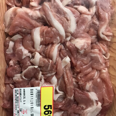 夜ご飯/お買い得/赤身肉/豚肉/ロピア 昨日ロピアへ行った時、国産赤身豚肉が安か…(1枚目)