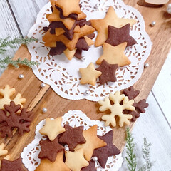 クリスマス/手作りおやつ/お菓子作り/手作りお菓子/手作りクッキー/クッキー 手作りの
素朴なクッキーが食べたくなって…(2枚目)