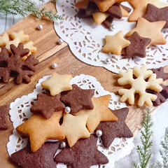 クリスマス/手作りおやつ/お菓子作り/手作りお菓子/手作りクッキー/クッキー 手作りの
素朴なクッキーが食べたくなって…(3枚目)