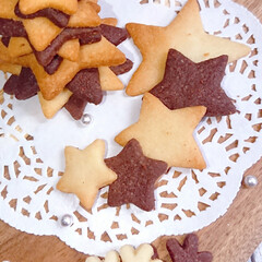 クリスマス/手作りおやつ/お菓子作り/手作りお菓子/手作りクッキー/クッキー 手作りの
素朴なクッキーが食べたくなって…(4枚目)