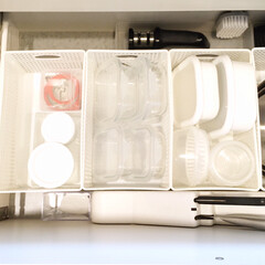 WECK ウェック Mold Shape モールドシェイプ 250ml WE-900 | ウェック(食品保存容器)を使ったクチコミ「キッチンのシンク下収納です。
私の使用し…」(2枚目)