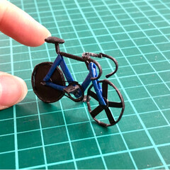 ORIGAMI/Handmade/自転車/ぺーは/紙/折り紙/... とある展示会に向けて
折り紙で 自転車 …(2枚目)