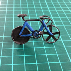 ORIGAMI/Handmade/自転車/ぺーは/紙/折り紙/... とある展示会に向けて
折り紙で 自転車 …(3枚目)