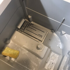 ウタマロクリーナー | ウタマロ(その他洗剤)を使ったクチコミ「ビルトインの食洗機をお掃除中です(^^)…」(1枚目)