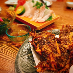 わたしのお気に入り 沖縄ではじめて食べた時から、もずくの天ぷ…(1枚目)