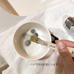 ウタマロクリーナー | ウタマロ(その他洗剤)を使ったクチコミ「新居に越してから4ヶ月。

シャワーヘッ…」(5枚目)