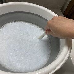オキシクリーン EX | グラフィコ(漂白剤)を使ったクチコミ「オキシクリーンを使った洗濯槽洗浄は、アメ…」(1枚目)