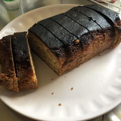 復習します/リボンアクセサリー/リボン講師のレッスン/リボン/お菓子作り/ケーキ作り/... 昨日遅くに焼いた簡単な紅茶のパウンドケー…