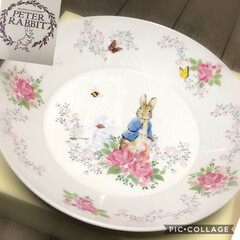 ダイソー DAISO  ピーターラビット カレー皿…(1枚目)