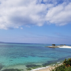ブルー/海 沖縄の海、景色は東京じゃなかなか見られな…(3枚目)