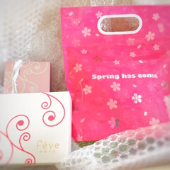 小さい春見つけた！/春色のパッケージ/自由が丘/feve/Spring has come/小さい春 プレゼントをいただきました！
春色のパッ…(1枚目)