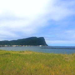 北海道/余市町/シリパ岬/景色/風景/ドライブ中 北海道余市町からシリパ岬を眺めて。
シュ…(1枚目)