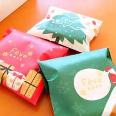 クリスマス/お菓子/クリスマスパッケージ/feve クリスマスを楽しむ。
feveの豆菓子が…(1枚目)