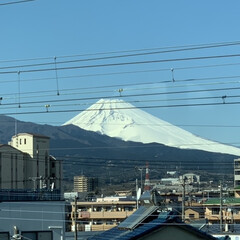 富士山 朝のダイヤモンドダストとは別世界です
明…(1枚目)