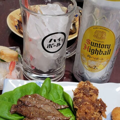 ありがとう/娘からのプレゼント/宅飲み/おうち時間/おうち居酒屋/ハイボール大好き/... 娘が買ってきてくれた
おうち居酒屋セット…