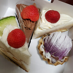 スイーツ大好き/sweets/スイーツ/幸せな気持ち/至福の時間/至福のひととき/... 今日も素敵な一日になりますように(♥Ü♥…